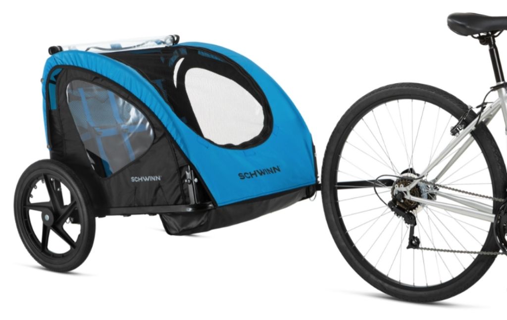 Bike with Kids Trailer – Island Cycles & Beach Gear Rentals Bike with Kids Trailer – Island Cycles & Beach Gear Rentals